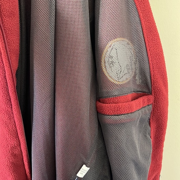 NFL Men's Washington Commanders Burgundy Dark Grey Full Zip Hooded Sweatshirt L - Picture 9 of 10